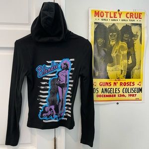 Sourpuss Clothing Blondie Rip Her To Shreds Hoodie size small